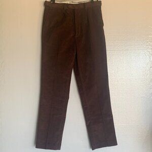 Peter Christian men Brown Corduroy pants trouser Size W36 L33 straight legs